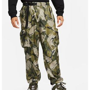 Nike Sportswear Tech Pack Lined Woven Camo Pants DV4470 351 Mens Size XL